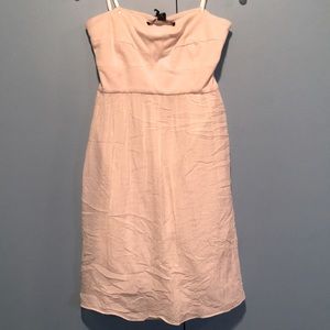 White Strapless Dress